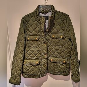 J. Crew Quilted Downtown Field Jacket XL